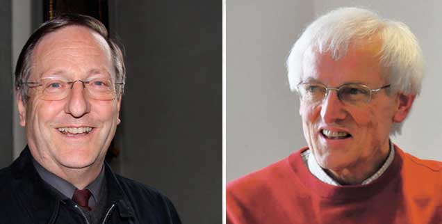 Zwei Priester, ein Ziel: Wilfried Blum (links) und Rudi Siegl wollen eine