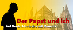 Papst Benedikt XVI. in Freiburg: Hier trifft er sich mit Grünen und Christdemokraten, mit den katholischen Bischöfen und den Spitzen des Verbandskatholizismus. Ob er zufällig auch über Reformgruppen stolpert? (Bildmaterial: pa)