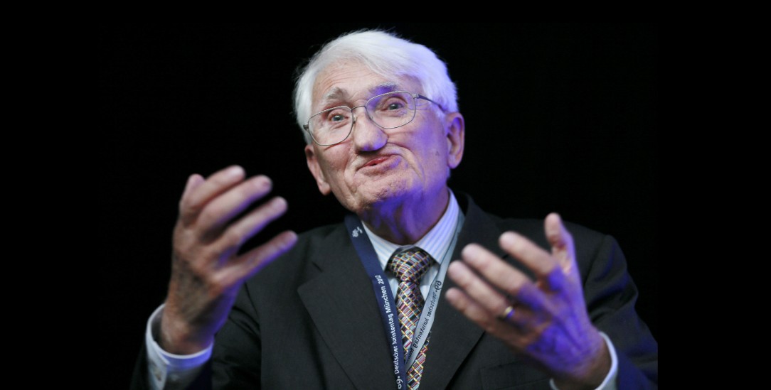 Ein großer Streiter für Demokratie und Moderne: Jürgen Habermas. (Foto: Pa/SZ Photo/Johannes Simon)