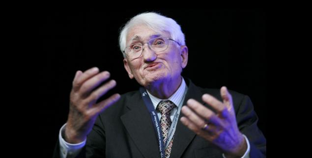 Ein großer Streiter für Demokratie und Moderne: Jürgen Habermas. (Foto: Pa/SZ Photo/Johannes Simon)