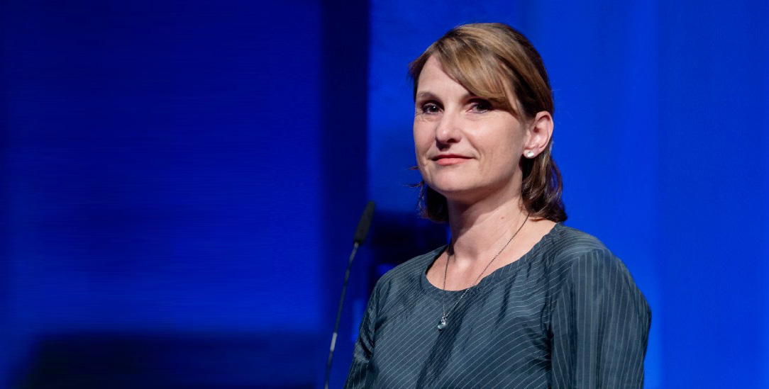 Leise, aber gehört: Anja Reich-Osang. (Foto: PA / DPA / Bernd von Jutrczenka)