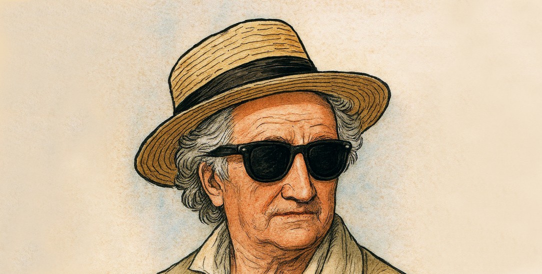 Goethe, der Sonnenenthusiast. (Illustration: Publik-Forum, KI-generiert)
