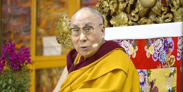 Autorität im Exil: Der Dalai Lama wird 85 Jahre. (Foto: PA/MAXPPP)