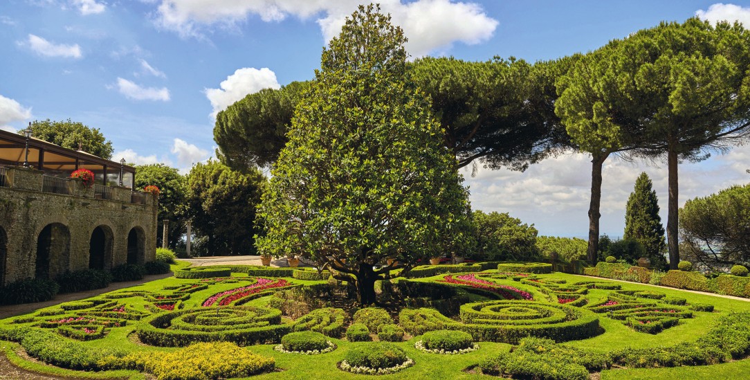 Prachtvolle Parks und Bio-Landwirtschaft ergänzen sich in Castel Gandolfo. (Foto: PA / Hans Lucas)