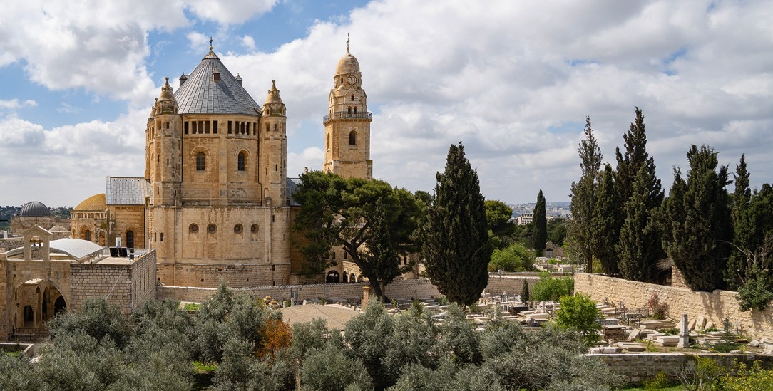 Die Dormitioabtei, markant und malerisch auf dem Zionsberg in Jerusalem gelegen.(Foto: istock by Getty / Moshe Einhorn) 