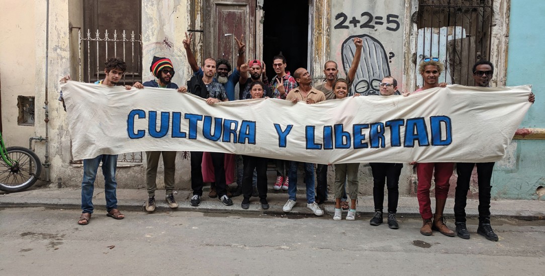 »Kultur und Freiheit«, in Kuba ein Widerspruch, darauf wies die Bewegung »San Isidro schon 2020 hin (Foto: Movimiento San Isidro/facebook)