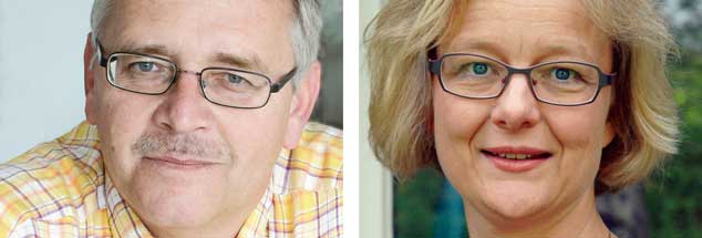 Ist es eine gute Idee, Flüchtlinge zum Weihnachtsfest einzuladen? Thomas Seiterich (links) sagt: »Ja!« Barbara Tambour (rechts) sagt: "Nein!"