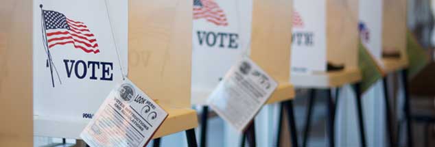 Wählen gehen in den USA: Ist Stimmenklau vorprogrammiert?  (Foto: istockphoto/hermosawave)

