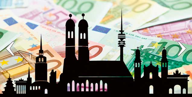 Das Münchener Erzbistum ist reich, trotzdem müssen die Pfarreien sparen, wie passt das zusammen?  (Foto: Fotlia/Jisign; shutterstock/Kalinovsky)