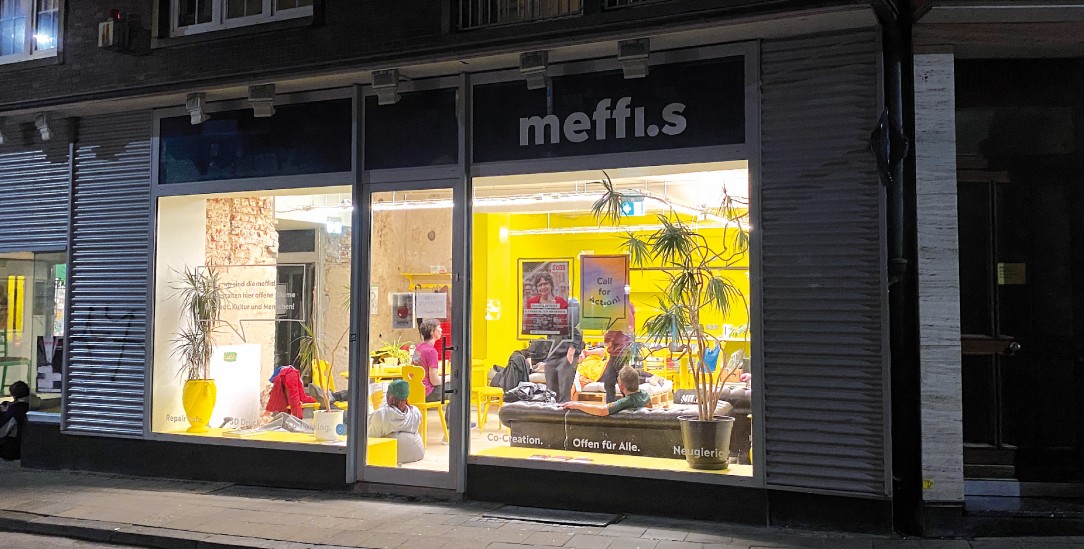 Gemeinsam arbeiten, diskutieren, reparieren: Das Meffi.s in Aachen(Foto: Patricia Yasmine Graf – meffi.s )