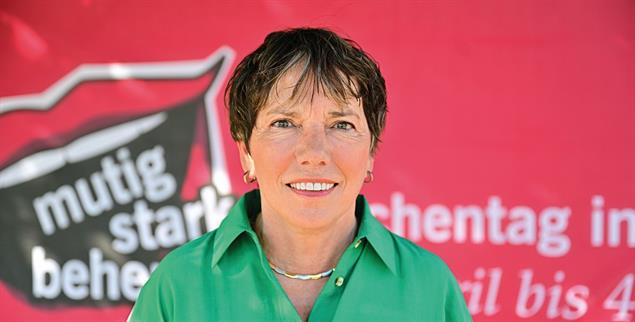 Margot Käßmann auf dem Evangelischen Kirchentag in Hannover 2025 (Foto: epd-bild/Thomas Lohnes)