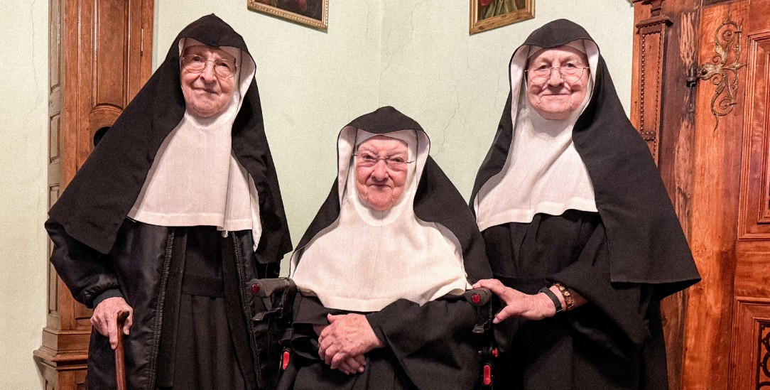 Die drei Nonnen: Regina, Bernadette und Rita (Foto: KNA-Bild/Benedikt Heider)