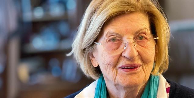 Überlebende und Zeitzeugin: Eva Szepesi, geborene Diamant (Foto: Alicia Rust)