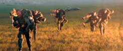 Wie soll der Westen mit Russland umgehen?: Gemeinsame Übungen von Nato-Soldaten mit den Truppen Georgiens im Jahr 2009, nicht lange nach dem Krieg zwischen Russland und Georgien um das Gebiet Südossetien, die Übungen wurden von Russland scharf kritisiert (Foto: pa/Shlamova)