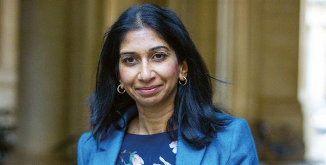 Wieder im Amt – aber wie lange? Die britische Innenministerin Suella Braverman (Foto: pa/Tayfun Salci)