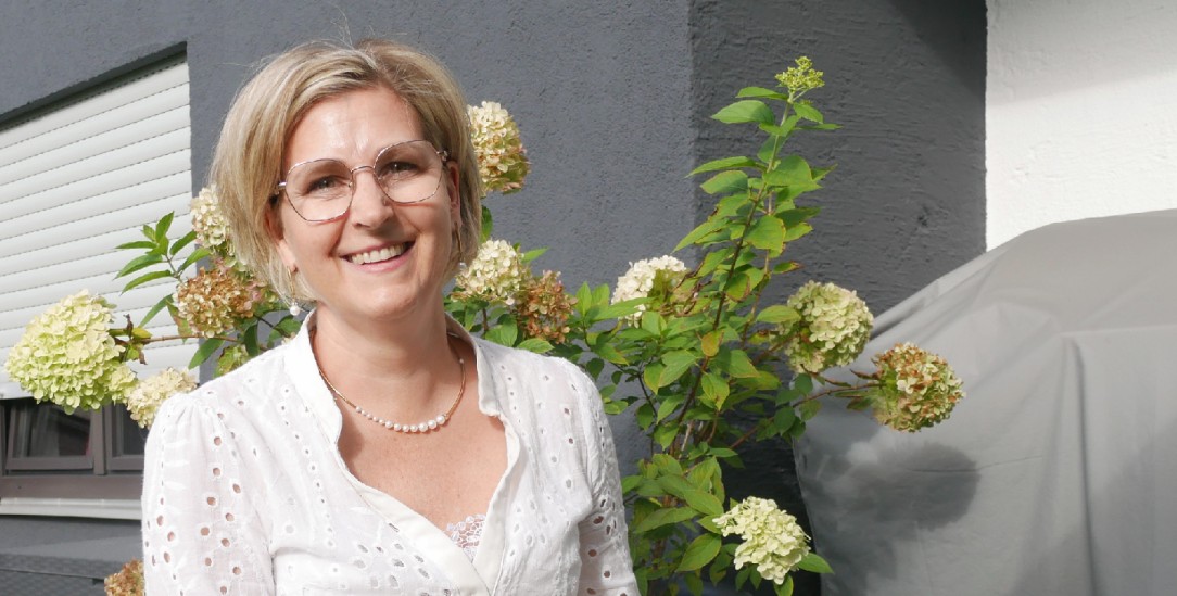 »Ich habe so viel Neues gelernt«, sagt Andrea Fieweger über ihren Kampf gegen den Brustkrebs. (Foto: Hanne Summer)