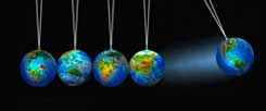 Wer bewegt die Welt? Es sind bürgerliche Initiativen, Proteste und Rebellionen rund um den Globus, die den Planeten Erde politisch in Bewegung halten. (Foto: pa/Design Pics)