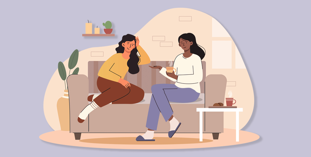 Glückliche Fügung: Freundschaften entstehen oft durch Zufall. Und halten dann im besten Fall ein Leben lang. (Illustration: istockphoto / Rudzhan Nagiev)