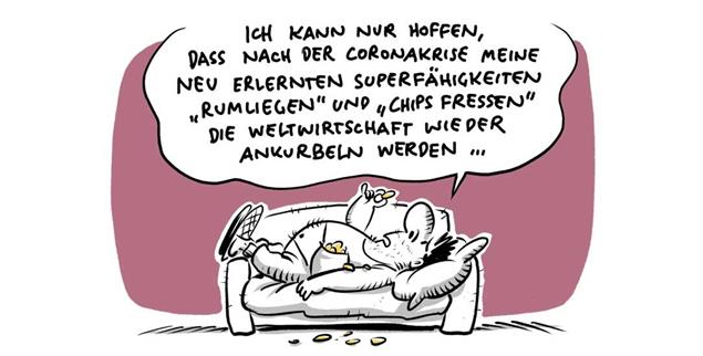 (Zeichnung: PA/Die Kleinert/Schwarwel)