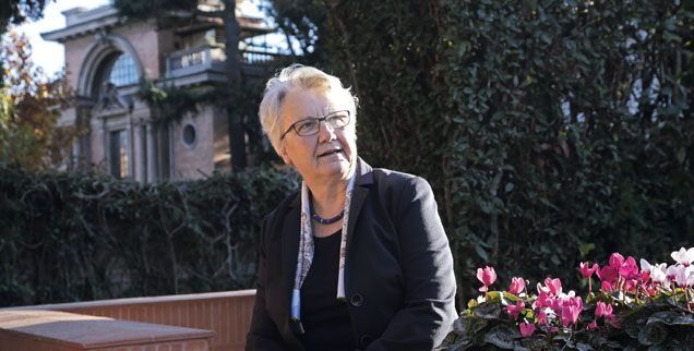 »Was hilft beim neu Anfangen? Neugier und Gottvertrauen«, findet Annette Schavan, die jetzt in Rom lebt und arbeitet. (Fotos: Romano Siciliani)