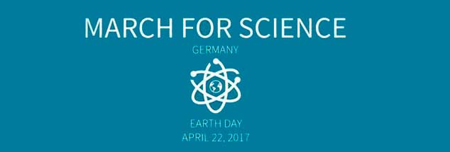 Das Logo der Kampagne: Die Idee für den »March for science« wurde in den USA geboren, am Samstag wird aber auch in vielen deutschen Städten demonstriert (Foto: marchforscience.de)