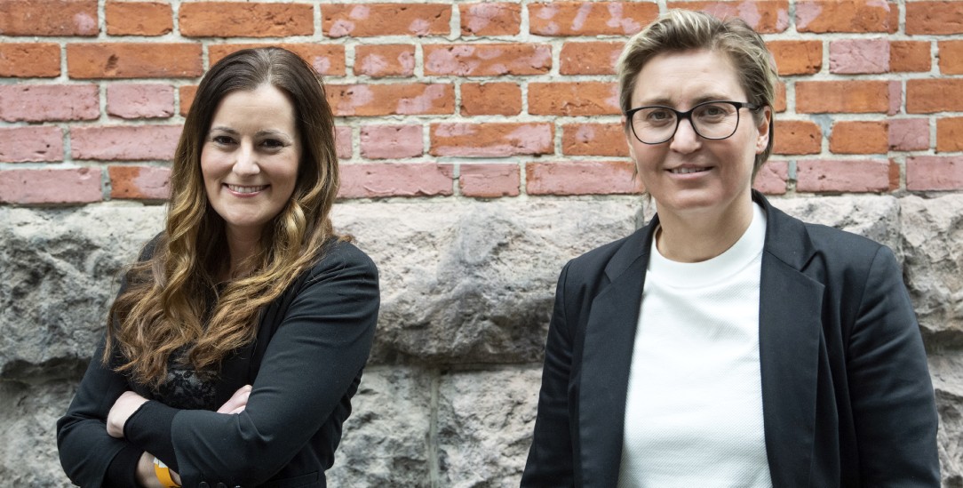 Die Neuen: Janine Wissler (l.) und Susanne Hennig-Wellsow sind seit Ende Februar Vorsitzende der Partei Die Linke. (Foto: pa/von Jutrczenka)