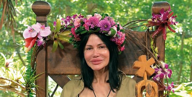 Typus »beschädigte Heldin«: Im letzten Jahr gewann Djamila Rowe die Sympathie der Zuschauer und wurde »Dschungelkönigin« (Foto: RTL / Stefan Thoyah)