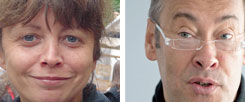Sonderstatus für Stasi-Akten? Brauchen wir die Stasi-Unterlagen-Behörde eigentlich immer noch? Tina Krone (links) sagt: "Ja!" Thomas Krüger (rechts) sagt: "Nein!" (Fotos: RHG/Uta Schützendorf; pa/dpa/Bernd von Jutrczenka)