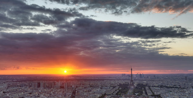 Die Spannung steigt, am Montag startet die Welt-Klimakonfernez in Paris. Delegationen von 195 Staaten werden um ein neues Klimaabkommen ringen, derzeit überwiegt die Hoffnung und die Erwartung, dass die Konferenz gelingt  (Foto: pa/augenklick/firo)