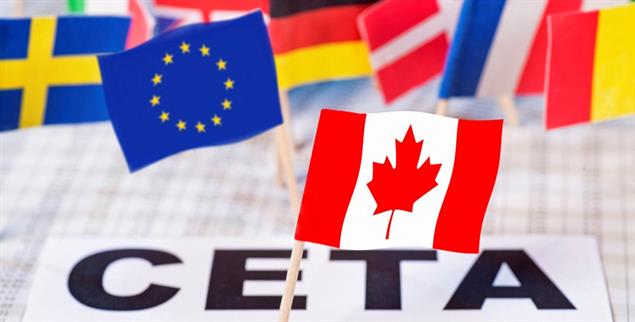 Zwischen Europa und Kanada ist das Abkommen CETA geplant (Foto: PA/Klaus Ohlenschläger)