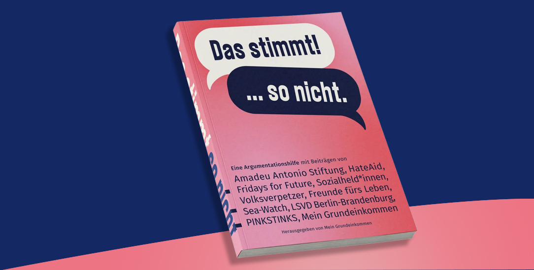 Fakten statt Vorurteile: Das Nachschlagewerk hilft, Hass und Desinformation mit Argumenten zu begegnen. (Foto: www.das-stimmt-so-nicht.de)