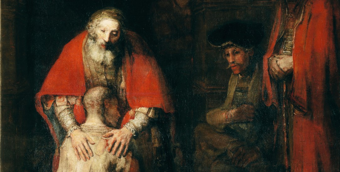 Ein Klassiker von Rembrandt: »Die Heimkehr des verlorenen Sohnes«, gemalt um 1668/69 (Foto: akg images)