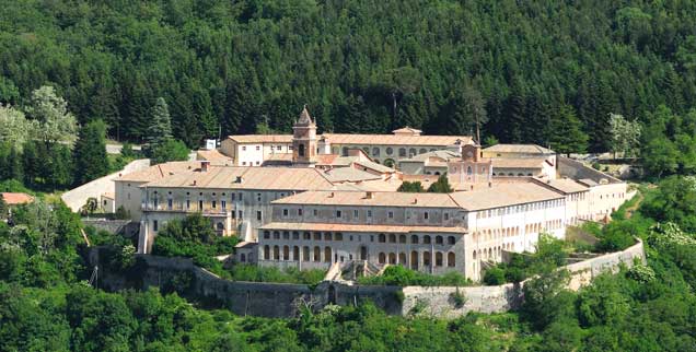 Die »Gladiatorenschule« in Italien: Das Kloster Trisulti baut Benjamin Harnwell zur Akademie um. (Foto: Adam Eastland / Alamy Stock Photo)