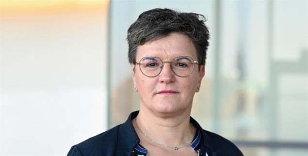 Will nicht länger Bitten und Appellieren:Nancy Janz auf der Synode der EKD (Foto: epd/Heike Lyding)