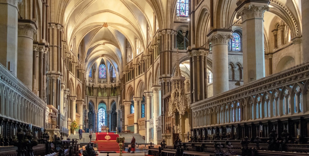 Der Hausherr muss nicht immer ein Brite sein: Die Hauptkirche der Anglikaner in Canterbury (Foto: PA/Zoonar/Phil Bird)