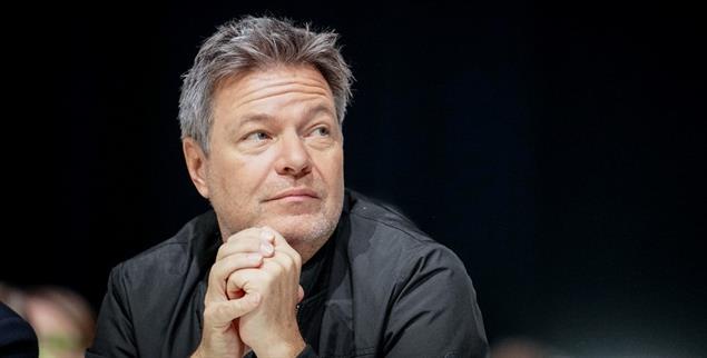 Niemand kann sein Gesicht so schön verknittern wie Robert Habeck. (Foto: pa/dpa/Kay Nietfeld)