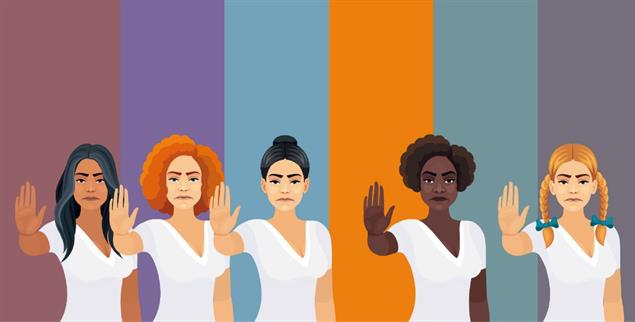 Sie sagen nein: Was aber, wenn eine Frau aus Furcht nicht Nein zum Sexpartner sagt? (Illustration: istock by Getty / Alonzo Designe)