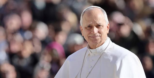 Am 4. Juli auf Lampedusa: Papst Leo XIV. (Foto: PA/SIPA/Grzegorz Galazka)