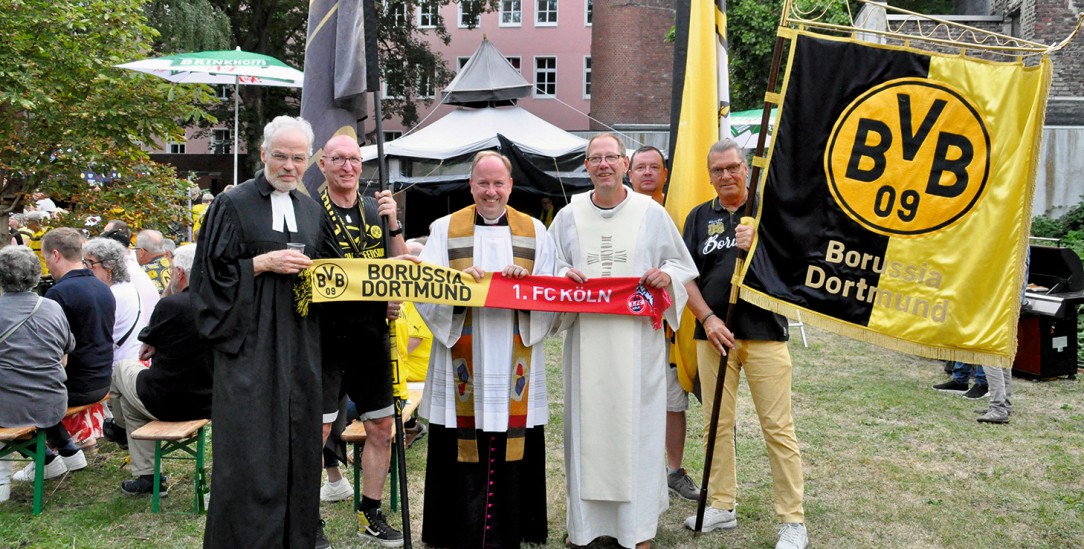 Geburtsort der Borussia: Die Dreifaltigkeitskirche im Norden Dortmunds (Foto: BVB-Gründerkirche)