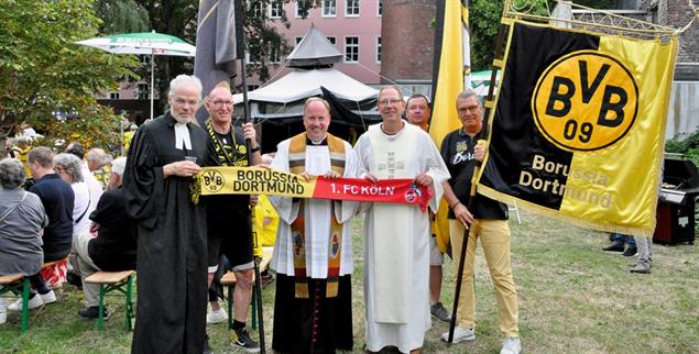 Geburtsort der Borussia: Die Dreifaltigkeitskirche im Norden Dortmunds (Foto: BVB-Gründerkirche)