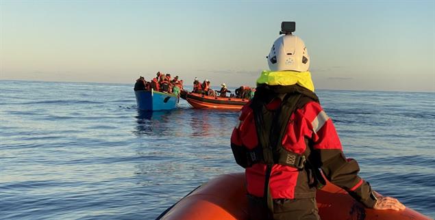 Trotz Giorgia Melonis Wahlsieg: Sea-Watch rettet weiter (Foto: sea-watch.org)