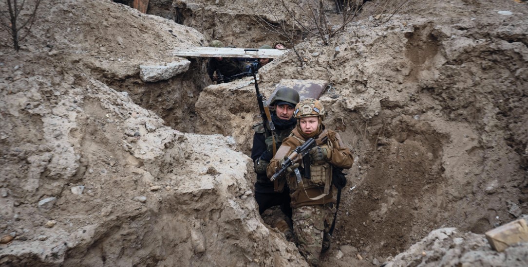 Rekrut in der Ukraine: Fataler Personalmangel (Foto: PA / Sipa USA)