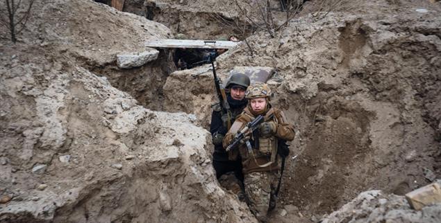 Rekrut in der Ukraine: Fataler Personalmangel (Foto: PA / Sipa USA)