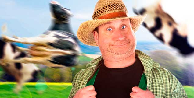 »Bauer sucht Frau«: Heute beginnt die neue RTL-Staffel. Leider geht es dabei selten so amüsant zu wie bei diesem unbekannten Landwirt und seinen sportlichen Kühen. In der Sendung wird ein ganzer Berufsstand lächerlich gemacht. (Foto: Stefan Körber/Fotolia) »Bauer sucht Frau«: Heute beginnt die neue RTL-Staffel. Leider geht es dabei selten so amüsant zu wie bei diesem unbekannten Landwirt und seinen sportlichen Kühen. In der Sendung wird ein ganzer Berufsstand lächerlich gemacht. (Foto: Stefan Körber/Fotolia)