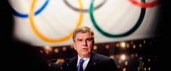 Auf Karrierekurs: IOC-Vizepräsident Thomas Bach braucht Stimmen aus den arabischen Staaten, um 2013 IOC-Präsident zu werden. Dafür bringt er Opfer. (Foto: pa/Prang)