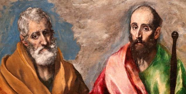 Streit unter Aposteln: Petrus und Paulus (Foto: pa/Godong)