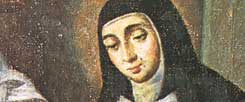 Teresa von Àvila auf einem Gemälde aus dem 17. Jahrhundert: Am 28. März würde sie 500 Jahre alt. Zu alt, um heute noch stilbildend sein zu können? Das Gegenteil ist richtig, findet Autorin Irene Leicht. (Foto: kna)