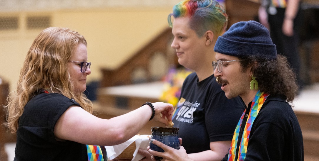 Akzeptieren sexuelle Vielfalt: Gottesdienst der methodistischen Freikirche (Foto: United Methodist News/Mike DuBose)