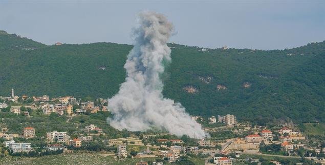 Explosion im Südlibanon: Ganze Landstriche unbewohnbar. (Foto: imago images / Middle East Images / Courtney Bonneau)