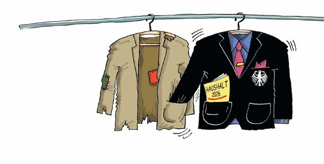 Noch was rauszuholen? (Zeichnung: PA / DieKleinert / Ralf Boehme)